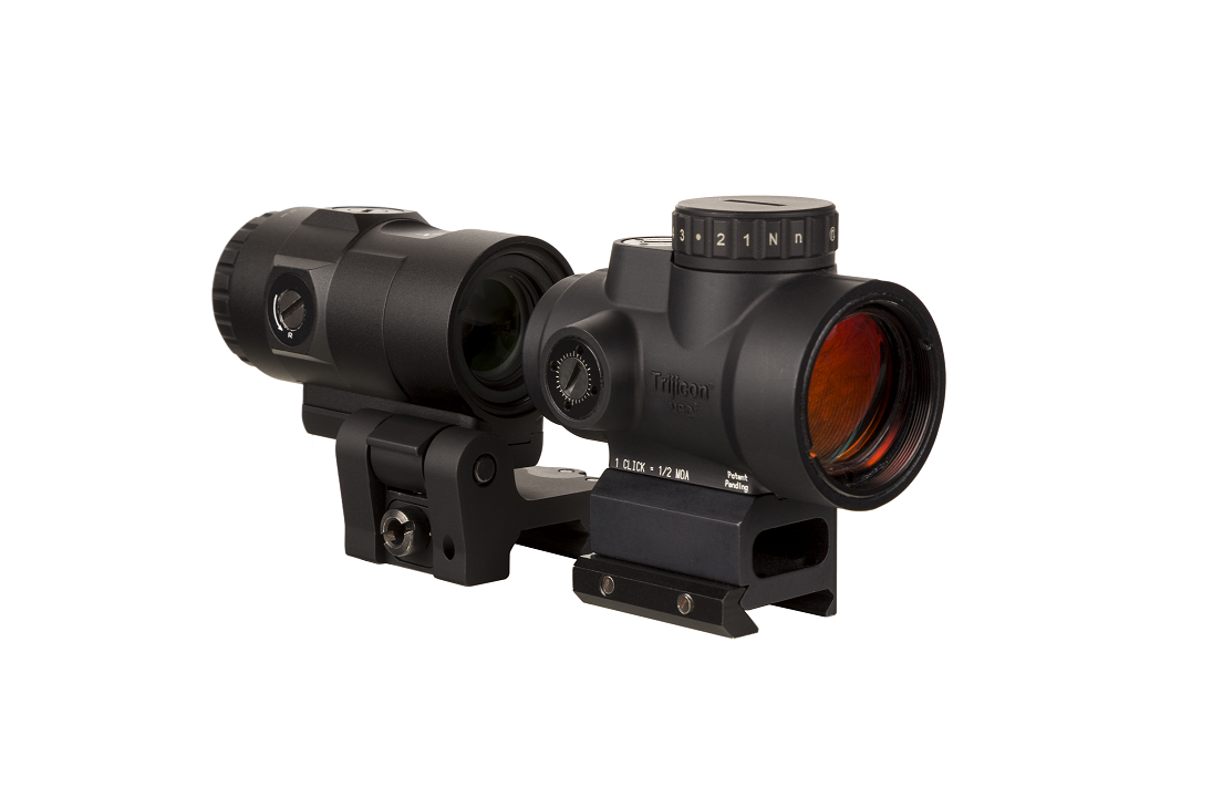 red dot sight and magnifier for carbines