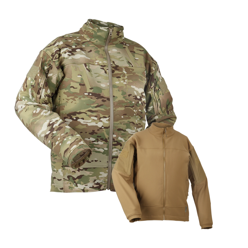 military soft shell jacket multicam