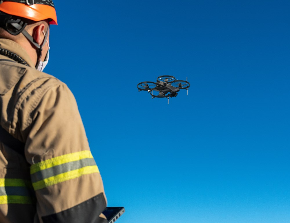 fire rescue drone