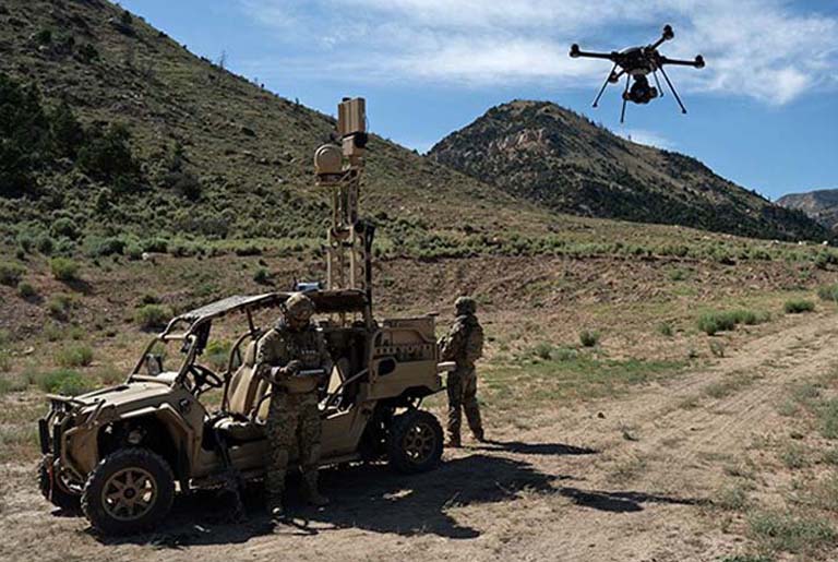 Counter Drone Border Surveillance