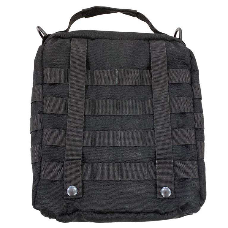 Protective Bag for Ballistic Helmets - bottom of bag with Molle