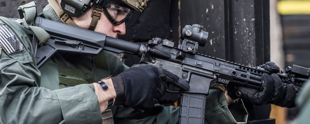 Trijicon MRO in use